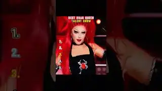 Best Drag Queen Talent Show #rupaulsdragrace #dragrace #dragqueen #ranking