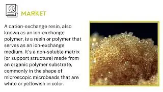 Cation Exchange Resins Market | Industry Data Analytics | IDA
