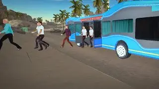 #video | Modern Bus Driver Parking 3D 🎮Game Video | 😎Bas Drive Parking 3D 🤪Game Video | Sintoo_Gamer