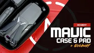 DJI Mavic Drone Case and Landing Pad by Moment + Giveaway