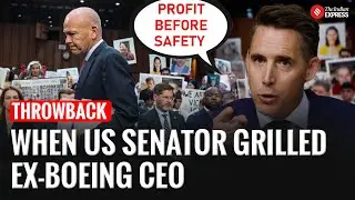 Senator Josh Hawley Grills Boeing CEO In Explosive Senate Hearing,Says, &lsquo;You Put Profit Over Safety&rsquo;