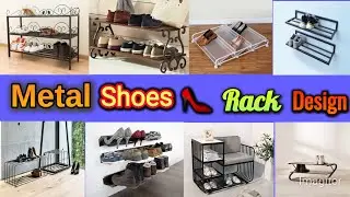 Metal shoes rack design ideas | shoe rack made from metal  #arasha6451