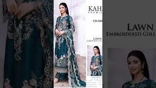Obsessed with KAHFs Luxury Lawn #KAHF2024#UnstitchedLawn#LawnFabric#LawnSuits#LawnFashion#LawnTrends