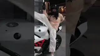 Korean girl bike rider||Korean girl bike riding status😄😄#shorts @bikerider_A1