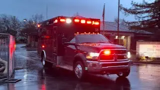 *LOUD SIREN* San Ramon Valley Fire PM38 Responding