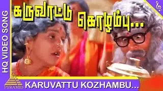 Raasaiya Tamil Movie Songs | Karuvattu Video Song | Prabhu Deva | Roja | Ilayaraja