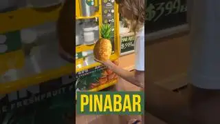 Pinabar - fresh pineapple at the grocery store! #pineapple #pinabar