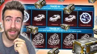 TRADING UP ALL MY VICTORY CRATE ITEMS!