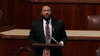 Rep. Al Green &ndash; Floor Statement on Freedom of Speech