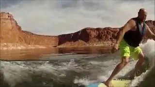 Lake Powell Wakesurfing GoPro