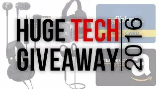 Huge Tech Giveaway 2016 | Headphones, Speakers, Gift Vouchers & More!