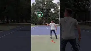 For your inside out FH, don't forget crossover step🤝🏼🤝🏼👏🏼 #tennis #tenniscourt #tennisplayer