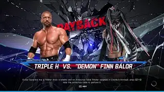 WWE 2K22 TRIPLE H VS. [DEMON] FINN BALOR