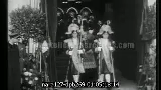 Mariage du fils du pr&eacute;sident fran&ccedil;ais Albert Lebrun