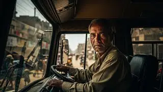 A Poor Pakistani Bus Driver Story||Thugh life Of a Bus Driver...😣#viral #ai #viralvedio 