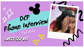 *ACCEPTED* Disney College Program Interview Fall 2020 | Lots of Tattoos