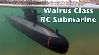 Walrus Class Submarine running at the Colorado river.