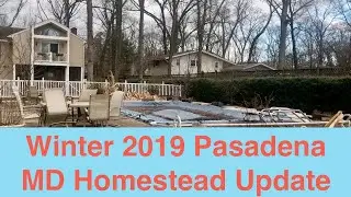 Winter 2019 Pasadena MD Homestead Update