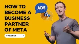How to become a business partner of META | Easy Meta