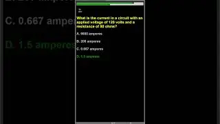 Ham Radio Technician license exam   T5D   Ohm&rsquo;s Law  Series and parallel circuits short #ham