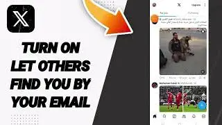 How To Turn On Let Others Find You By Your Email On X Twitter App