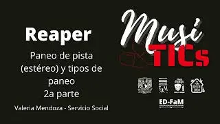 Reaper Paneo de pista estereo y tipos de paneo (2a parte) #MusiTICs
