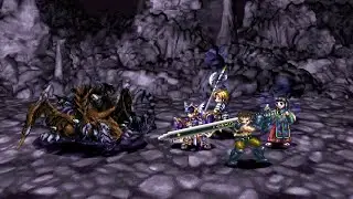 Valkyrie Profile (PS5 Pro): Lesser Dragon Boss Fight in Normal Mode