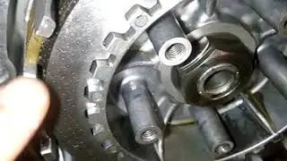 posizionamento dischi  frizione virago /clutch positioning