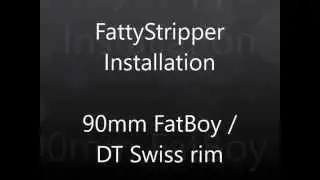 FattyStripper - Fat Bike Tubeless Setup/Conversion - Installation