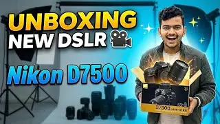 😱UNBOXING My Dream Camera 🎥 {(Nikon D7500)} Big Upgrade for My Channel! 🚀|| Arjun Choudhary vlog 