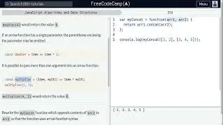 Lesson 5 | ES6 | Write Arrow Functions with Parameters