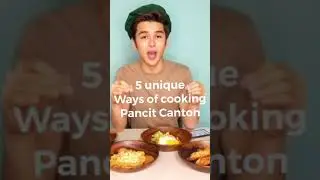 Teejay marquez| 5 unique ways of cooking pancit canton|So cute😍