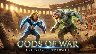 CAPTAIN AMERICA LION vs HULK TIGER: GODS OF WAR – FINAL BATTLE FOR THE UNIVERSE