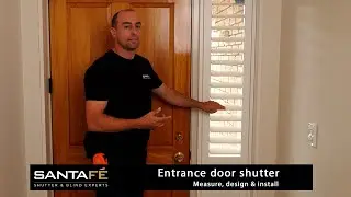 SantaFe Shutters & Blinds - Entrance Door Shutter - Design, Measure & Install