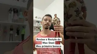 V&iacute;deo novo falando do meu primeiro boneco, o Max Steel, confira! #mattel #maxsteel barbiedoll #toys