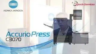 Konica Minolta AccurioPress C3070 review in Tamil - Qtech Services