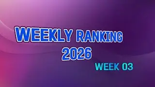 WEEKLY TOP SONGS (WEEK 03 - 2026)