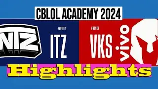 INTZ VS VIVO KEYD | CBLOL ACADEMY 2024 | Highlights