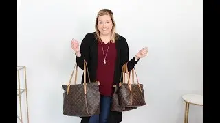 Louis Vuitton Totally PM MM GM: сравнение размеров