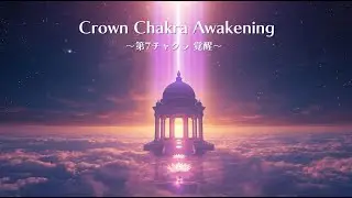 第7チャクラ浄化｜Crown Chakra Healing・過去を手放す・宇宙と繋がる瞑想音楽