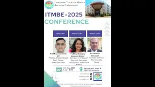 ITMBE 2025 Conference at DPG ITM College Gurugram - Inauguration Ceremony