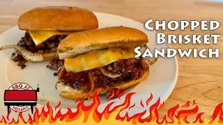 Leftover Brisket Sandwich | Blackstone Griddle Recipe | What to do with Brisket Leftovers