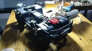 bikin interior dan figure yg bisa bergerak rc RGT EX86190 toyota lc 76 bagian 3