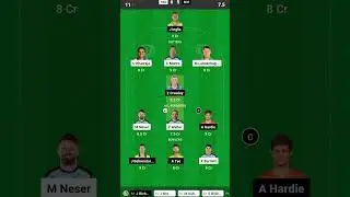 HEA vs SCO dream11 team