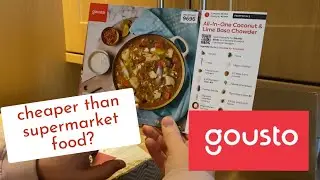 16 MEALS FOR £17! What’s inside your first Gousto box 📦 APRIL 2022