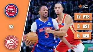 Ronald Holland II - 12 Points, 3 Assists, 5 Rebounds vs Hawks - 2025-26 Regular Season
