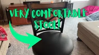 Swivel Bar Stools || Adjustable Seat Height Barstools for Kitchen Island || Kitchen Counter (Review)