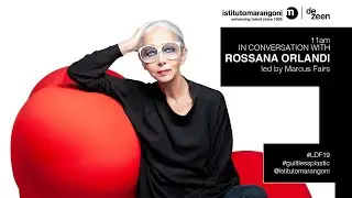 Watch our talk with Rossana Orlandi about the future of plastic