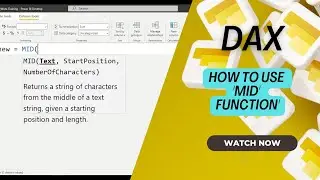 07 What is the use of MID Function