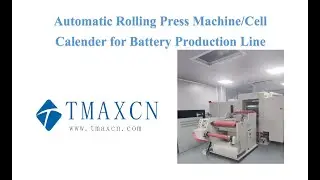 Automatic Rolling Press Machine/Cell Calender for Battery Production Line